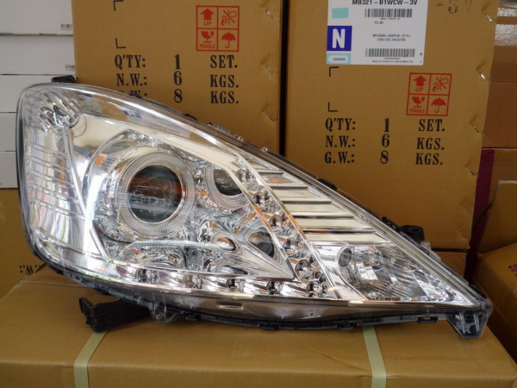 2008-2011/06 FIT LED ㄥ型 晶鑽魚眼 大燈 (停產)